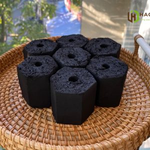 Than nướng sạch Hachiko được làm từ gáo dừa tự nhiên, không khói, không mùi, cháy lâu, an toàn