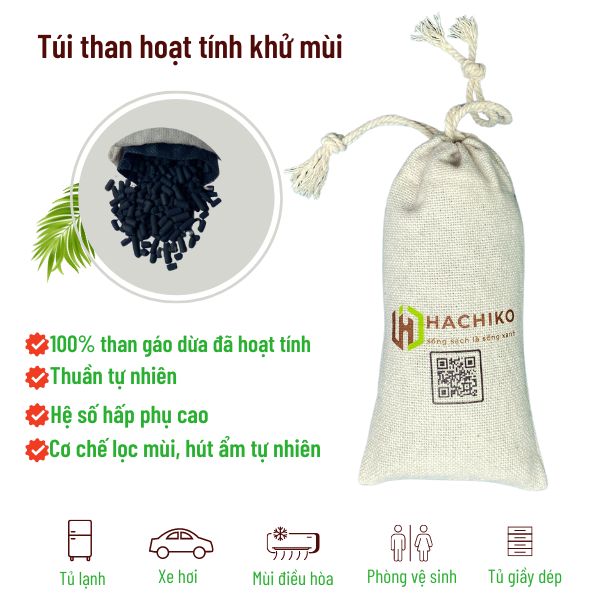 Khử mùi tủ lạnh bằng than hoạt tính