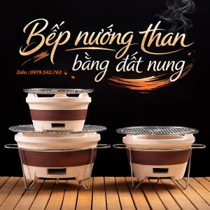 Bếp than nướng bằng đất nung cao cấp