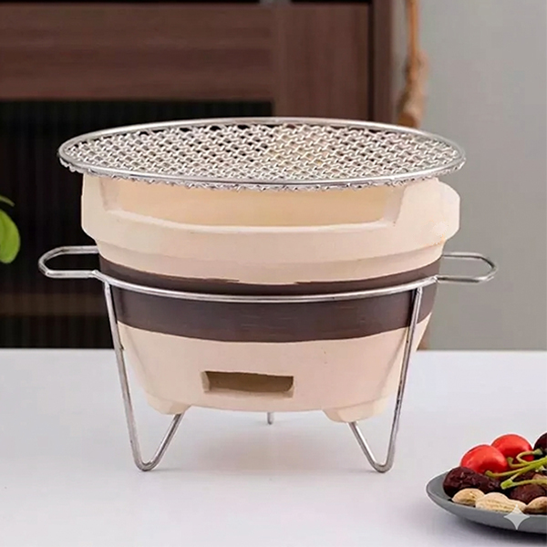 Bộ bếp nướng đất nung phong cách Nhật Bản