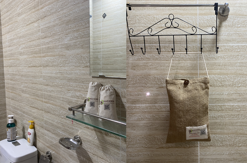 Túi than hoạt tính khử mùi Hachiko, giúp bạn làm sạch mùi, cải thiện không gian sống